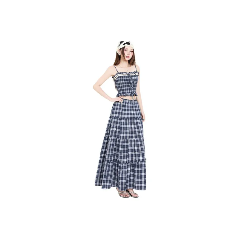Kazakhstan Two Piece Skirt Sets Women's-0
