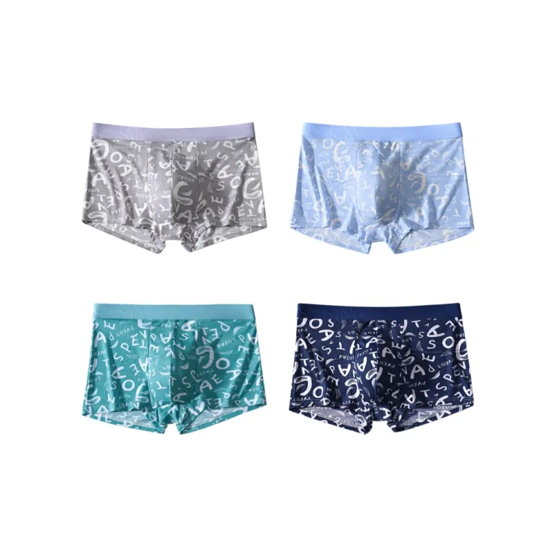 PLANDOO Underpants Men's 4 Pack-3