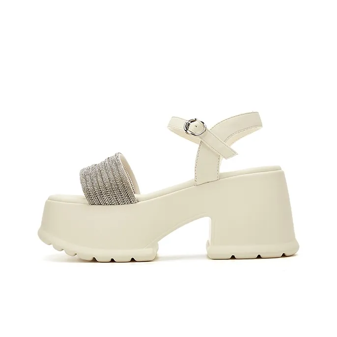 DAPHNE One Strap Sandals 8.5CM Women's-3