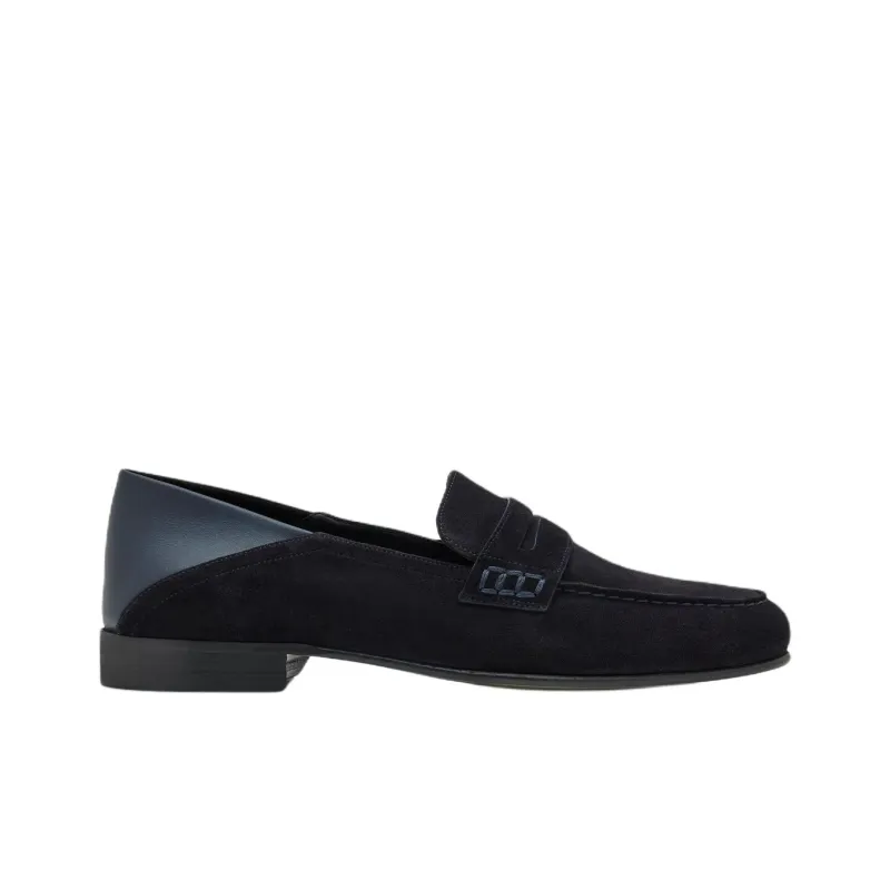 MANOLO BLAHNIK Plymouth Casual Shoes Men's Blue-1