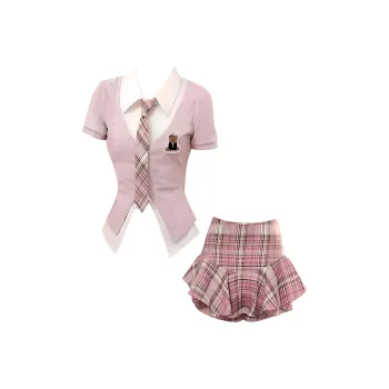 Si Bei'er Two Piece Skirt Sets Women's