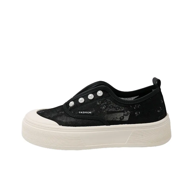 SUPEREDGE Slip Resistant And Breathable Low Top Skateboard Shoes Women's-3