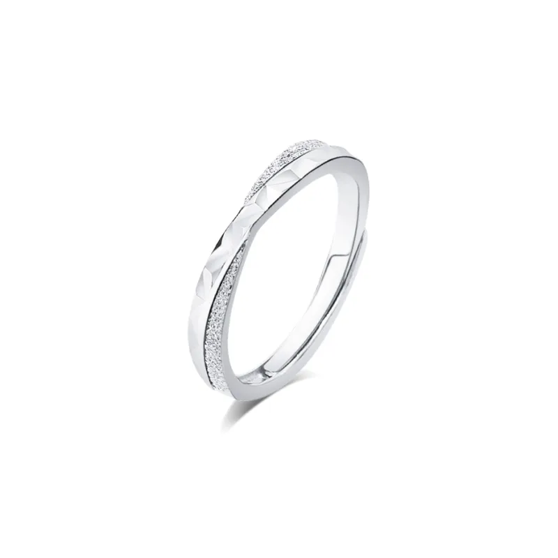 KUMET Sterling Silver Rings Unisex-5