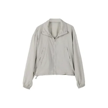 Cypress House Cropped Coat Women's Light Gray