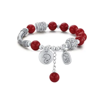 ZHONGYINYIJIN S925 Silver Bracelets Women's