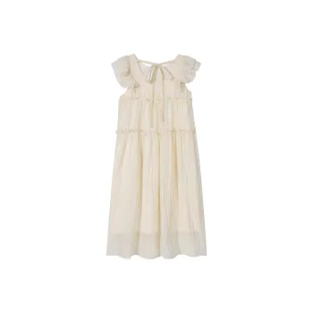 GUOZHEN Short Sleeved Dress Women's