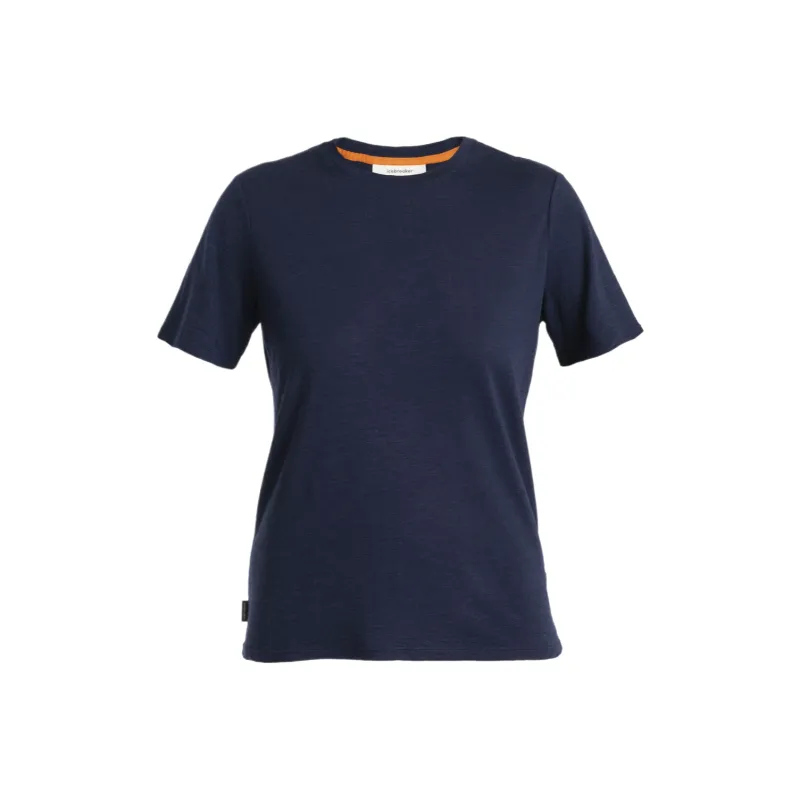 Icebreaker Regular T Shirt Women's Marine Blue-0