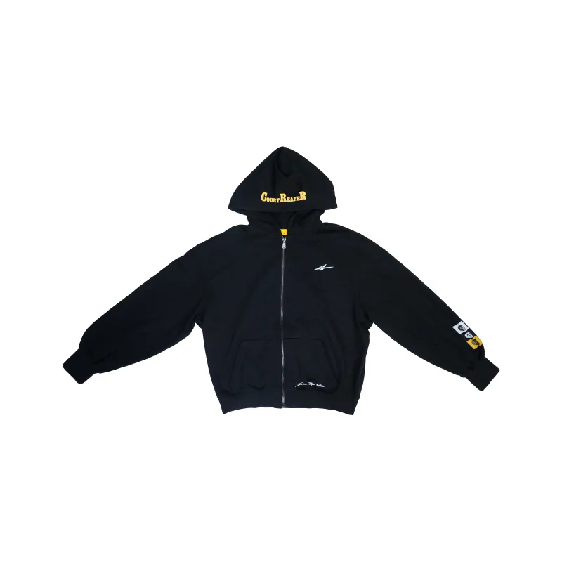 Serious Player Only x COURTREAPER Sweatshirt Men's Black-0