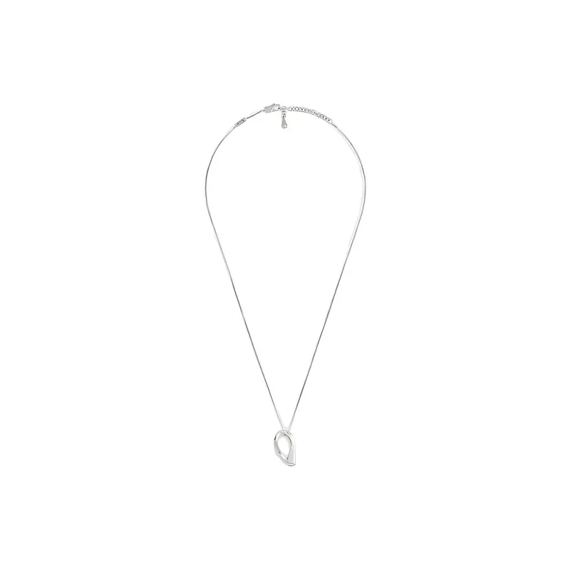 GUCCI 925 Sterling Silver Necklaces Unisex Silver-1