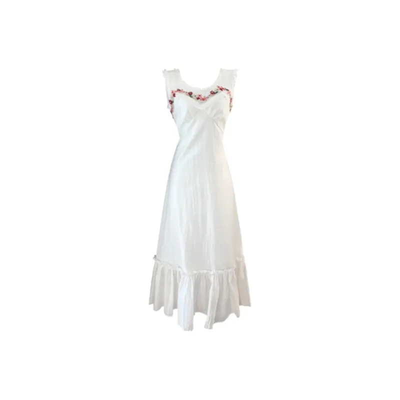Mu Xiao Xin Sleeveless Dress Women's-0