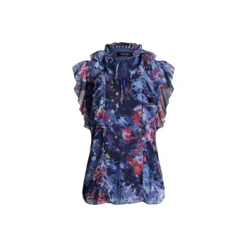 LAUREN RALPH LAUREN Shirt Women's Blue