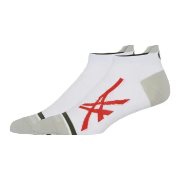 Asics LIGHT SINGLE TAB Ankle Socks Unisex 1 Pack Beige