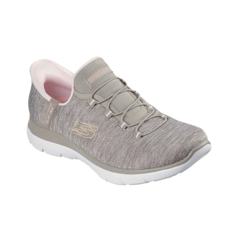 Skechers Summits Low Top Casual Shoes Women's Taupe-3
