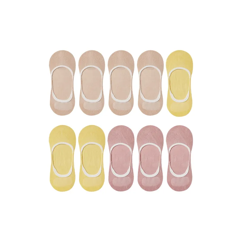 YUZHAOLIN No Show Socks Women's Combo Set-5