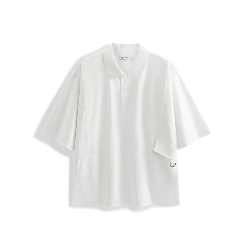 PEACEBIRD MEN Polo Shirts Men Bright White 1-0