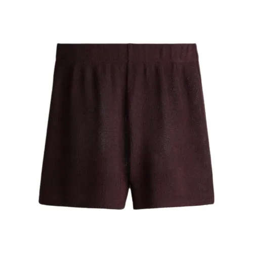 H&M Casual Shorts Women's Dark Brown