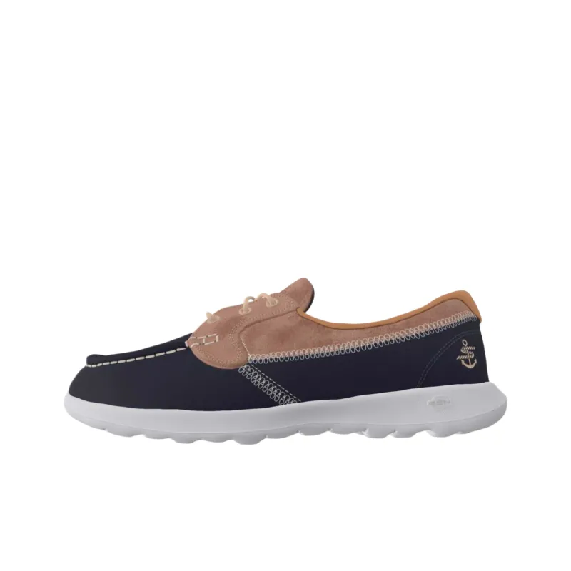 Skechers GO WALK Lite Boat Shoes Women's Dark Blue-0