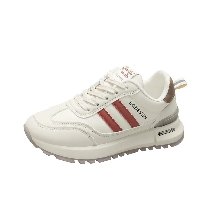 Daying Slip Resistant Height Increasing Low Top Casual Shoes Women's-6