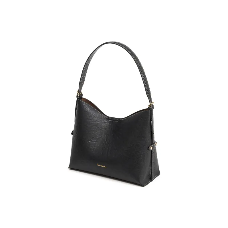 PIERRE CARDIN Split Cow Leather Shoulder Bag, Handbag Women's-3