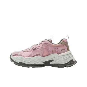 LiNing Starlight Abrasion Resistant Breathable Low Top Casual Shoes Women's Pink