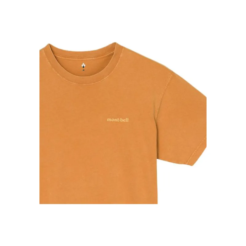MONTBELL T Shirts Unisex Orange-2