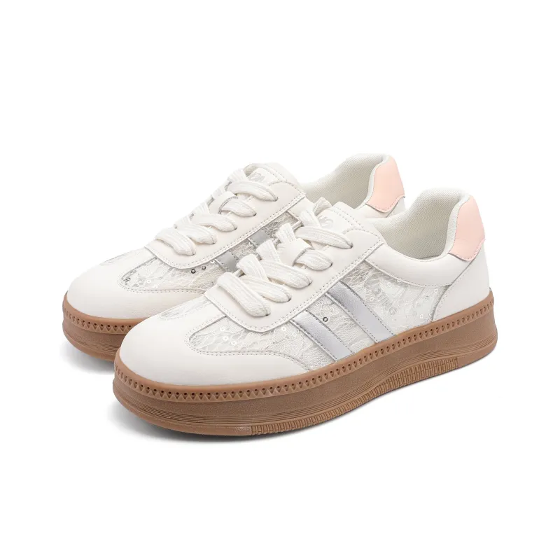 RED DRAGONFLY Low Top Skateboard Shoes Women's-7