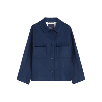 'S MAX MARA Jackets & Coats Women's Marine Blue