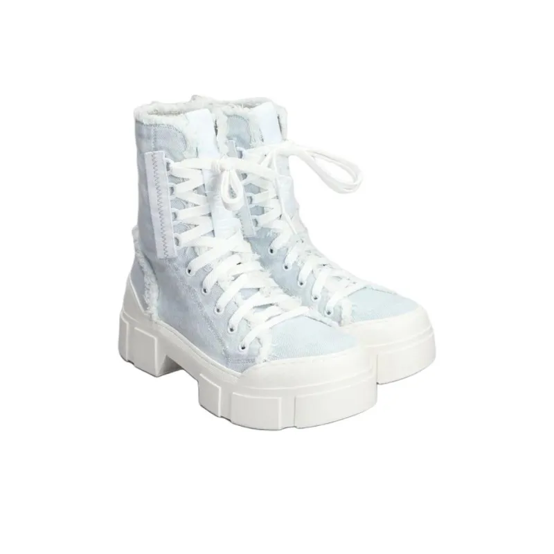 Vic Matie Ankle Boots 5.5cm Women's Light Blue-2