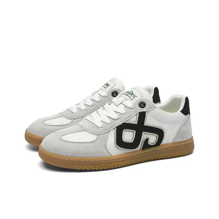 FAIRWHALE German Army Trainers Low Top Skateboard Shoes Unisex-26