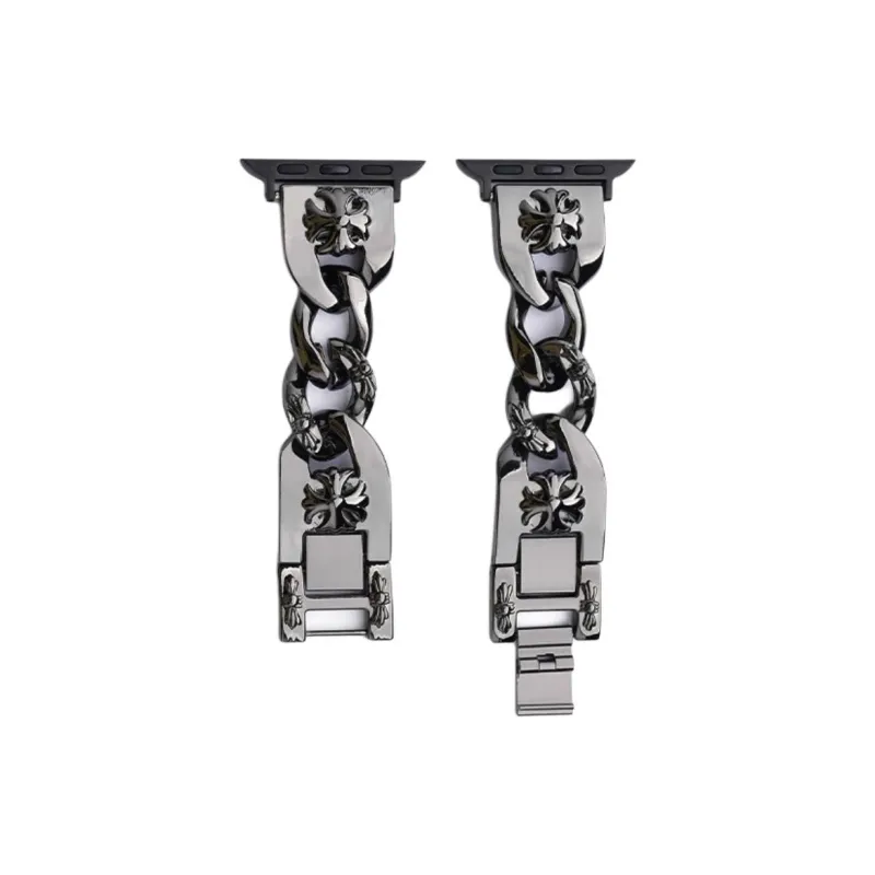 KVZUVUU Apple Compatibility Watch Band Metal-0
