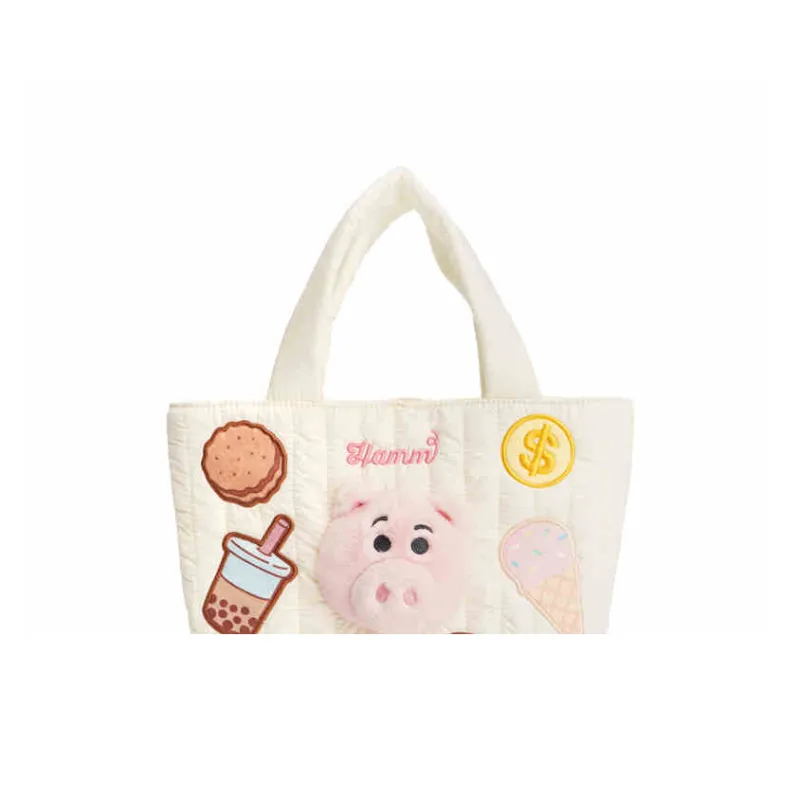 Disney Polyester Handbag Women's White & Pink-3