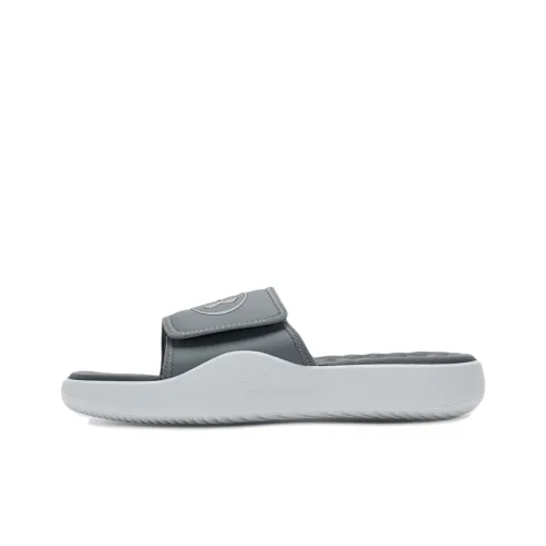 Under Armour Ignite Pro 8 Slip Resistant Abrasion Resistant Slide Slippers Men's Gray