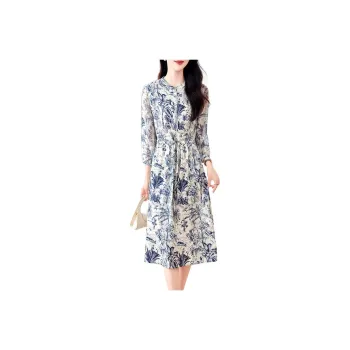 Yi Mengyuan Short Sleeved Dress Women's