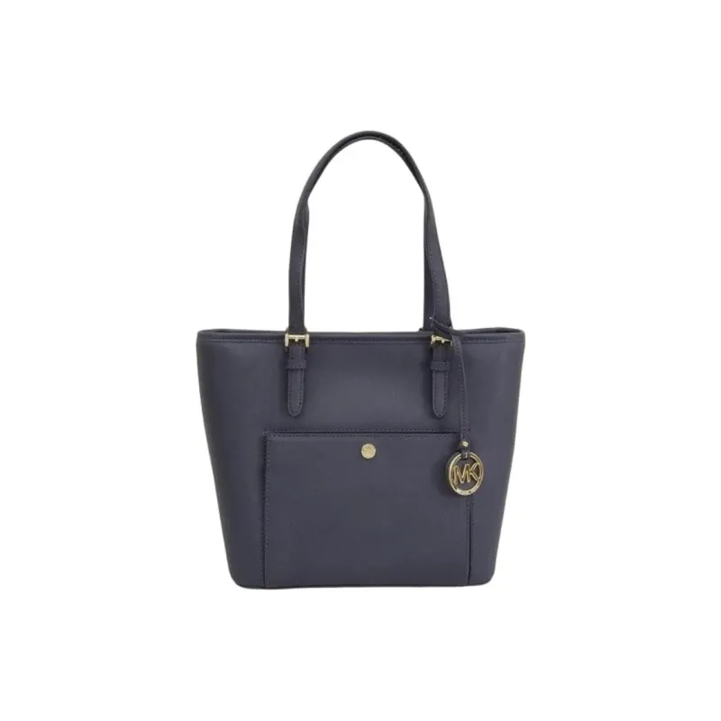 MICHAEL KORS Leather Handbag Women's Dark Blue-0