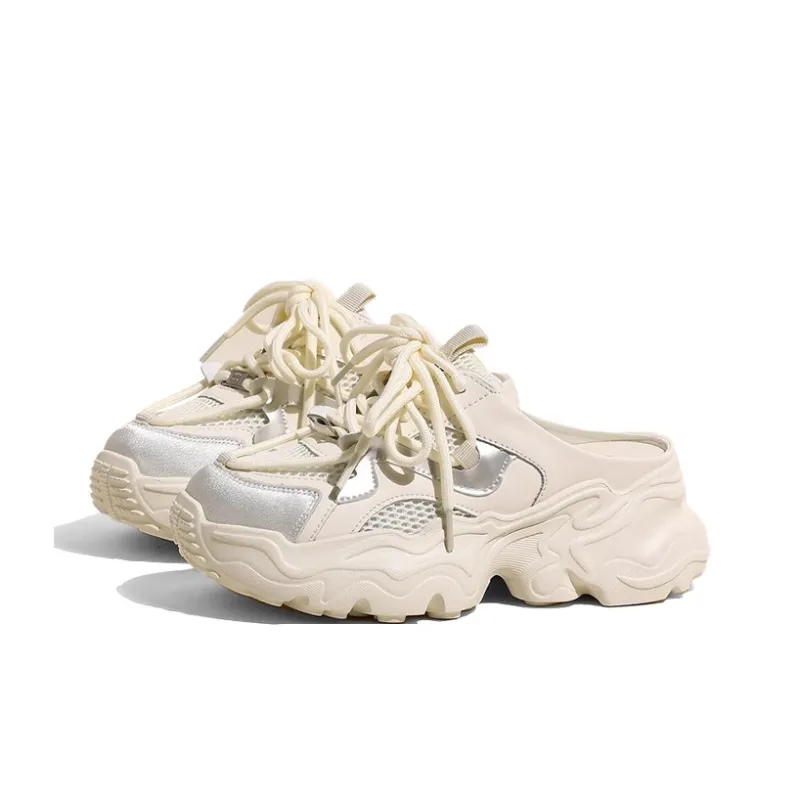 Shougu Rubber Sole Slip Resistant Closed Toe Slippers Women's-5