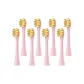 Pink Soft Small Brush Heads[8 Pcs Pack](Kids' Individual Pack)