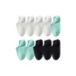 10-Pack (White 4+Mint Green 3+Black 3)