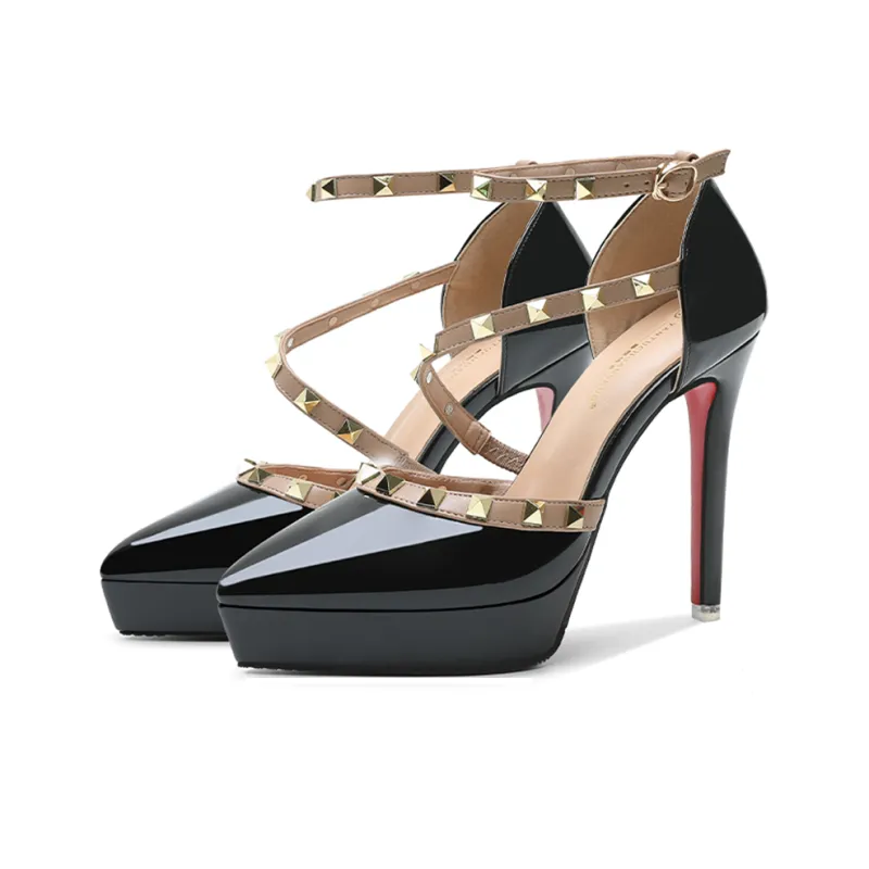Lan Miao Slim Heel High Heels Women's-5