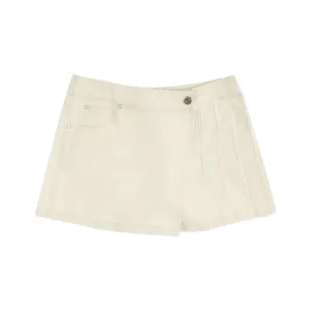 Converse Denim Shorts Women's White