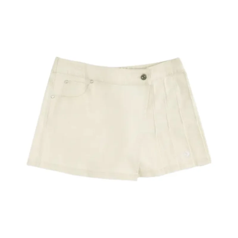 Converse Denim Shorts Women's White-0