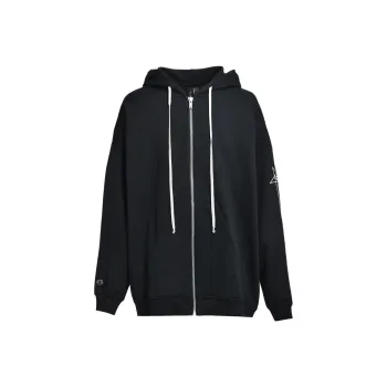 Champion X RICK OWENS Champion Co branded Edition Sweatshirts Men Black