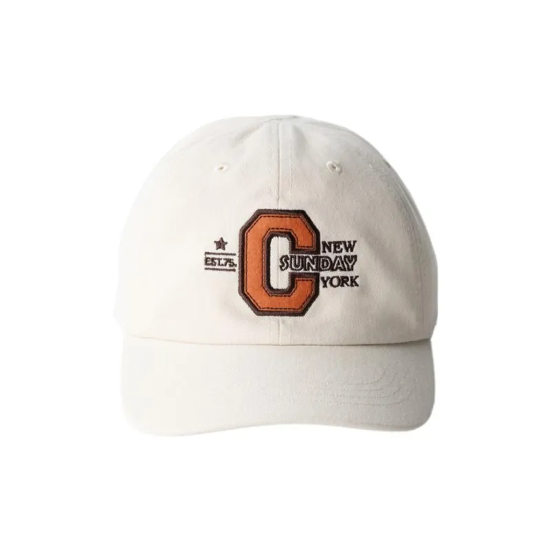 ZARA Cotton Baseball Caps Kids' White-1