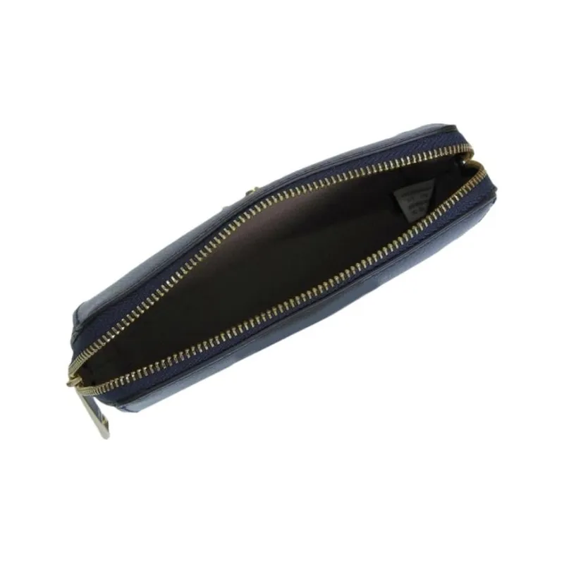Furla Leather Clutch Women's Dark Blue-4