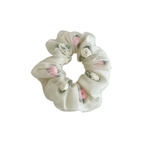 Water Jade Rubber Band Hair Tie Women's