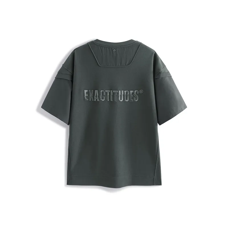 PEACEBIRD MEN T Shirts Men Castle Rock Gray 1-1