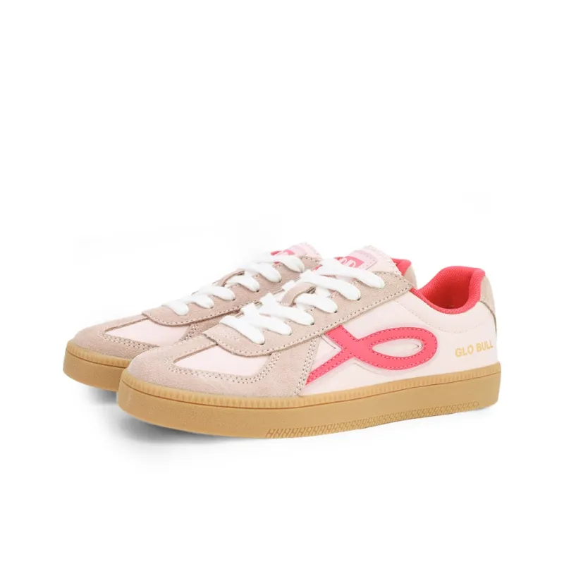 GLO BULL Slip Resistant, Abrasion Resistant, Breathable Low Top Skateboard Shoes Women's Pink-2
