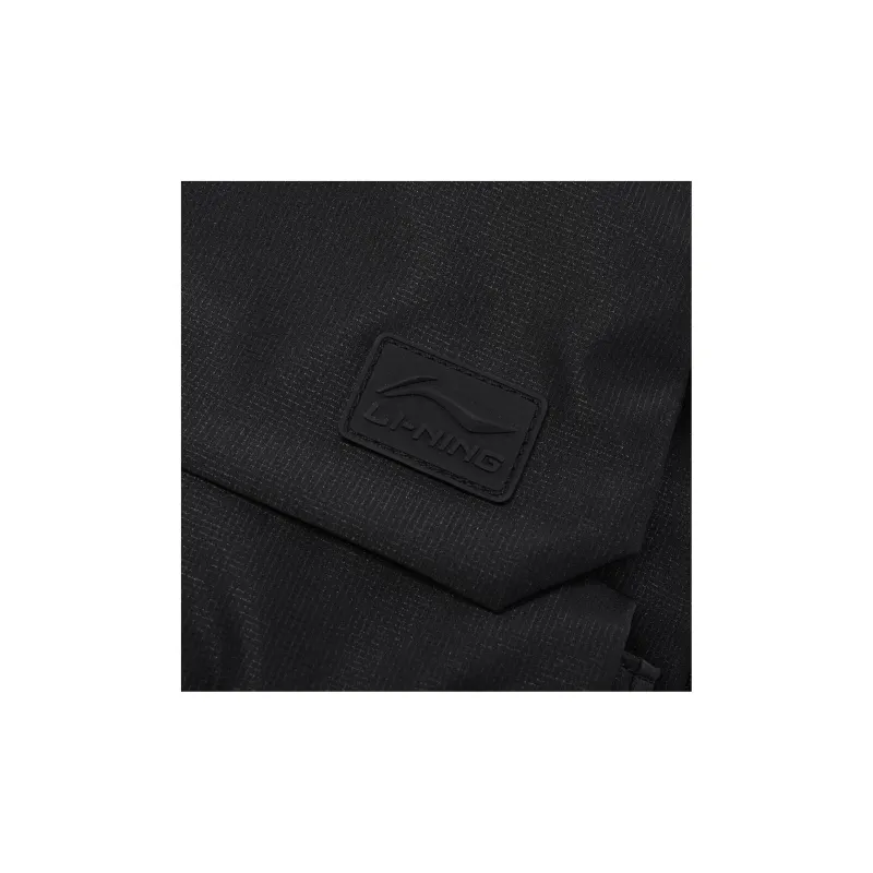 LiNing Sports Life Collection Polyester Backpack Unisex Black-9