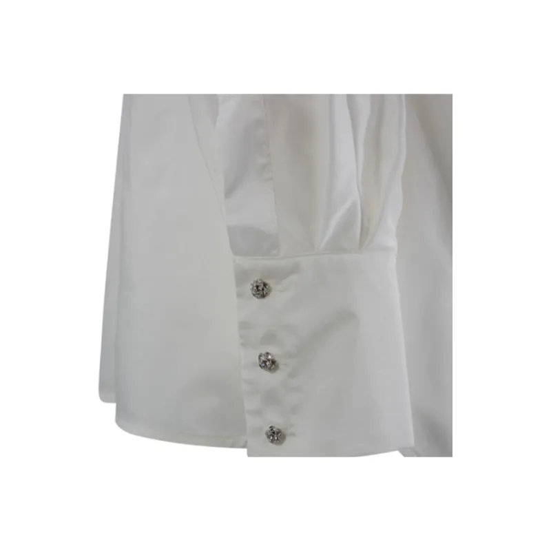 MaxMara Studio Clan Buttoned Long Sleeved Top-3