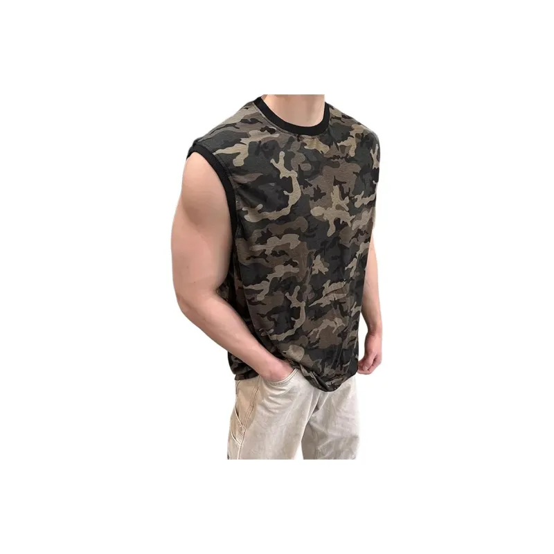 DARK HORSE Tank Tops Unisex Camouflage-1