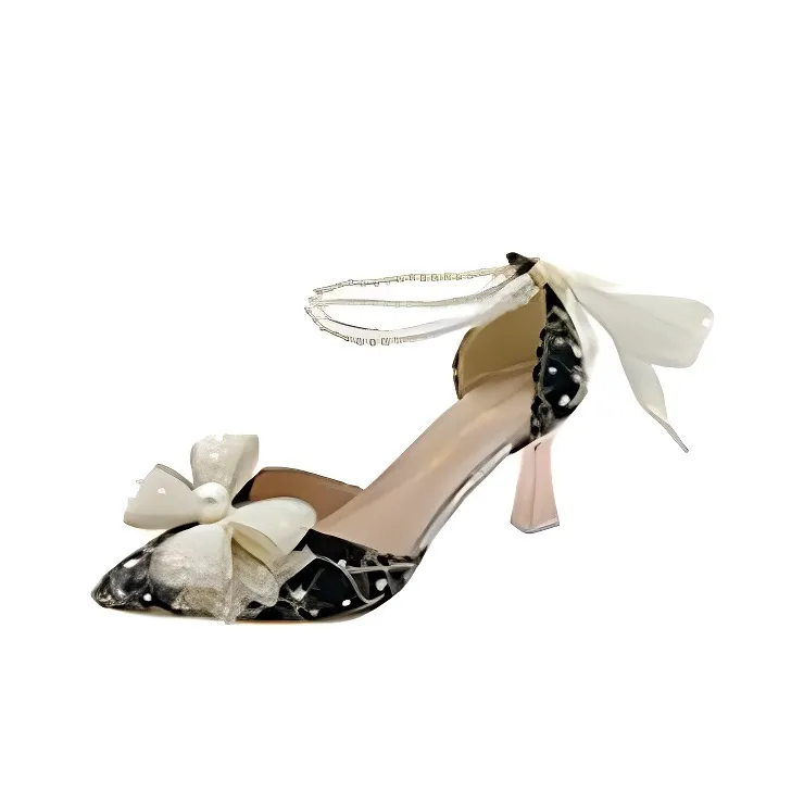 Dawei's House Slim Heel High Heels Women's-6